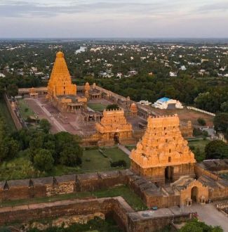 The Thanjavur Temple, also known as Brihadeeswarar Temple or Peruvudaiyar Kovil: A Timeless Symbol of India&rsquo;s Cultural Glory Thanjavur, Tamil Nadu