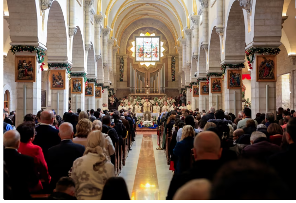 Christmas celebrated once again in Bethlehem but West Bank suffering persists