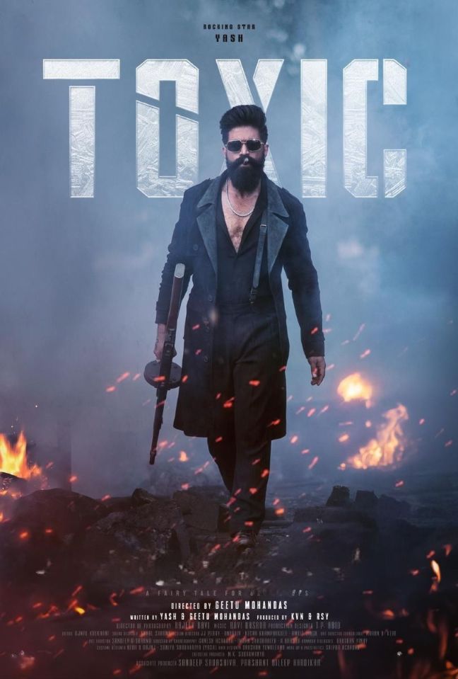 Toxic Movie Review: Yash Impresses, But the Story Falls Short            Rating: 2.5/5