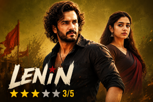 Lenin Movie Review: Akhil Akkineni Delivers a Powerful Comeback in an Emotion-Driven Action Drama   RATING:3/5
